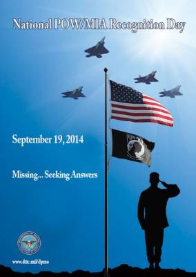 2014 National POW/MIA Recognition Day posters