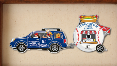 Baseball Collector Pin from Honda