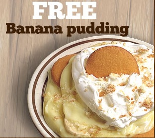 Free Banana Pudding at Woody Bar-B-Q Canada