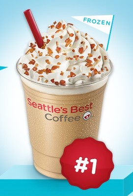 Free Frozen Caramel Candy Latte at Seattle's Best Coffee