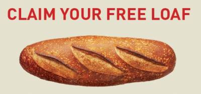 Free Loaf of The Original San Francisco Sourdough
