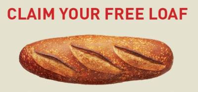 Free Loaf of The Original San Francisco Sourdough