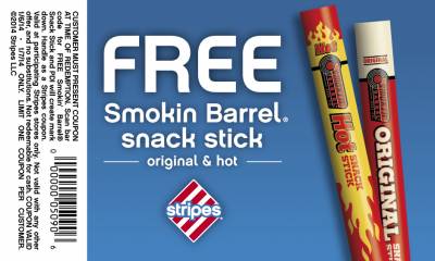 Coupon Free Smokin' Barrel Snack Stick