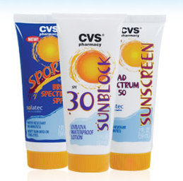 Coupon, Free Sunscreen from CVS Pharmacy