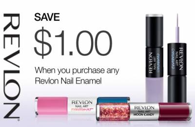 Coupon - Save $1 on Revlon Nail Enamel