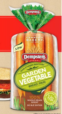 Coupon - Save $1.50 on Dempster's Garden Vegetable Bread