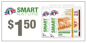 Coupon  - Save $1.50 on Olymel Smart Nature Shaved Meat