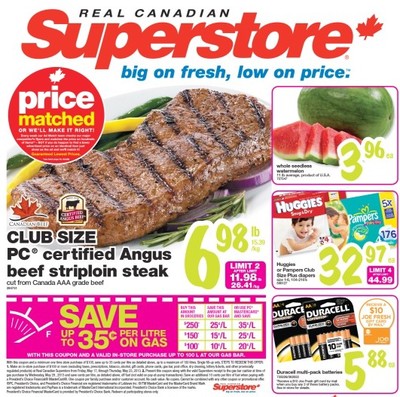 Coupons at the Real Canadian Superstore