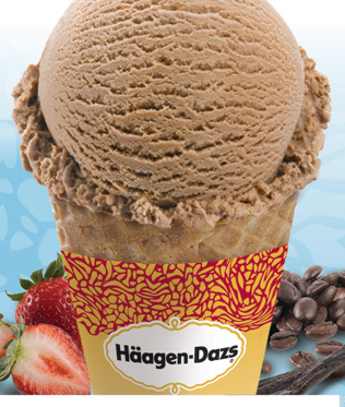 Free cone day at Haagen Dazs Shops