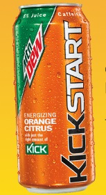 Free 16oz Mtn Dew Kickstart Drink