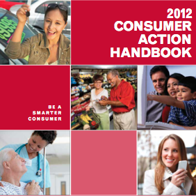 Free 2012 Consumer Action Handbook
