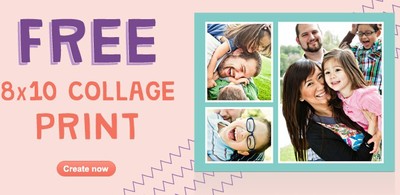 Free 8by10 Collage Print at Walgreens