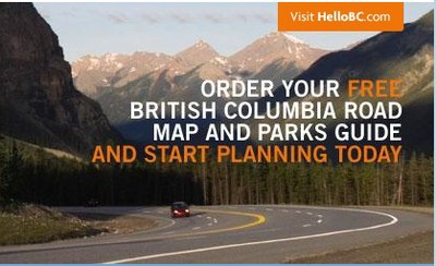 Free BC Road Map