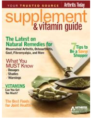 Free Book - Arthritis Today Supplement & Vitamin Guide