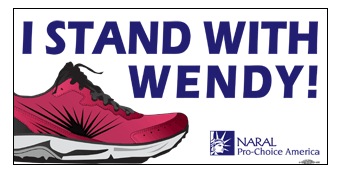 Free Bumper Sticker - I Stand with Wendy