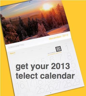 Free Calendar from Telect