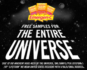 Free Emergen-C Samples