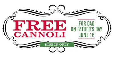 Free Food on Father's Day at Buca di Beppo Restaurant