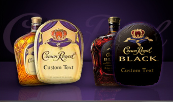 Free Personalized Label from Crown Royal Whisky