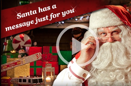 Free Personalized Video Message from Santa
