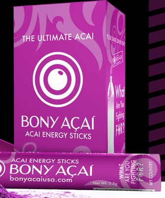 Free Sample of Bony Acai Energy Sticks