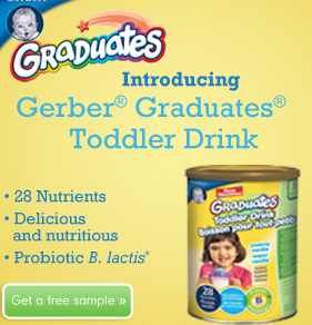 Free Sample of Gerber Graduates Toddler Drink