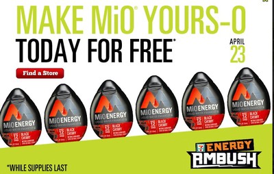 Free Sample of MiOEnergy at 7-Eleven
