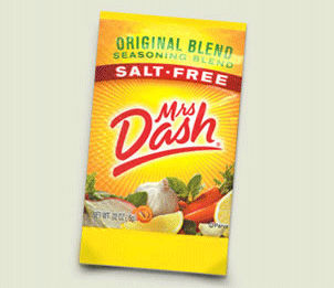 Free Sample of Mrs Dash