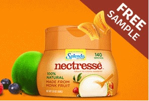 Free Sample of Nectresse Zero Calories Sweetener