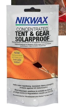 Free Sample of Nikwax Concentrated Tent & Gear SolarProof 