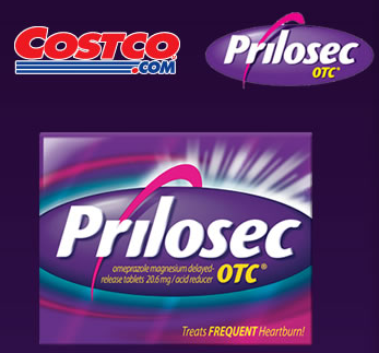 Free Sample of Prilosec OTC from Costco