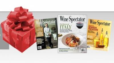 Free Sample of Wine Spectator Magazine