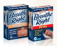 Free Samples of Breathe Right Nasal Strips
