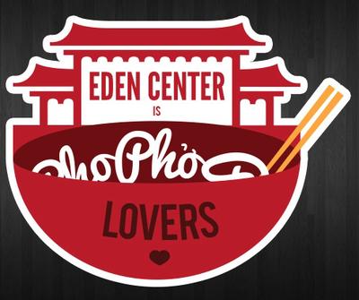Free Sticker - Eden Center is Pho Lovers