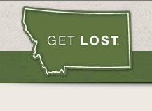 Free Sticker - Get Lost (In Montana)