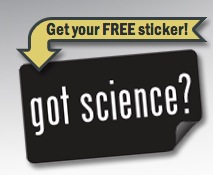 Free Sticker - Got Science?