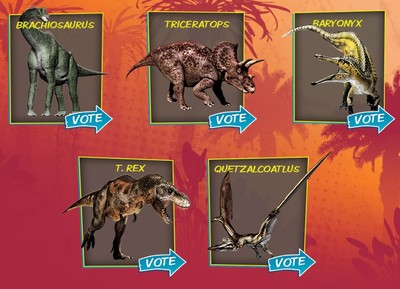 Free Stickers Bronx Zoo Dinosaur Safari
