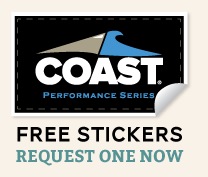 Free Stickers from Coast Apparel