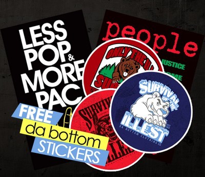 Free Stickers from Da Bottom Clothing