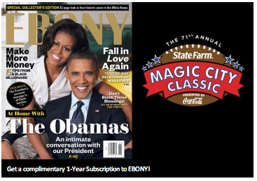 Free Subscription to Ebony Magazine