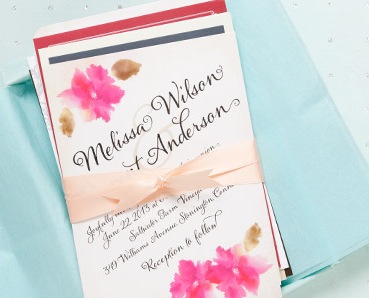 Free Wedding Stationary Samples