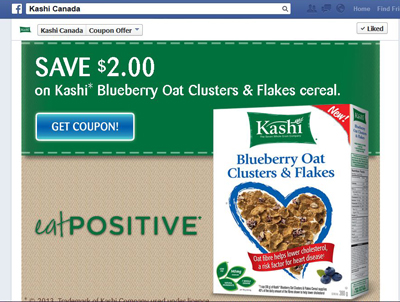 Kashi Canada-Save $2 on Kashi Blueberry Oat Clusters and Flakes Cereal