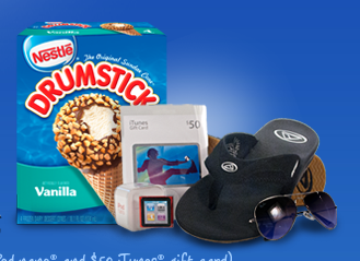 Nestle Drumstick Cone Giveaway