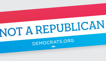 Free Sticker - Not a republican