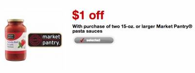 Target Coupon - $1 off Tomato Basil and Garlic