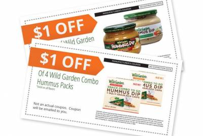 Wild Garden Hummus Dip Coupons