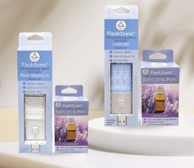 Apply Now For A FREE FlashScent™ USB Aromatherapy Diffuser Bundle!