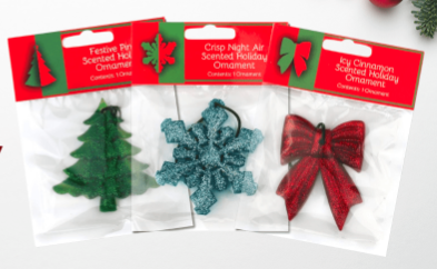 Apply Now For a FREE Holiday Scented Ornament!