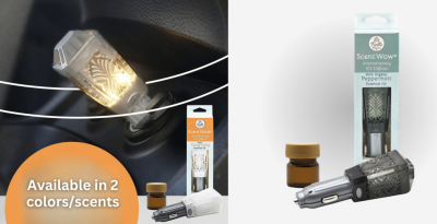 Apply Now For a Free Sample of ScentWow Aromatherapy Car Fragrance Diffuser!