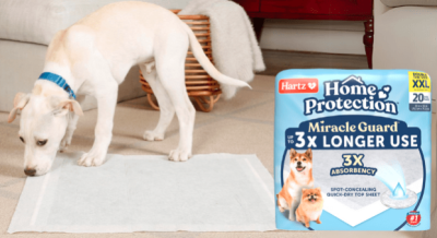 Apply to Receive FREE Hartz® Miracle Guard XXL Disposable Dog Pads
